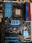 Комплект Ам3+ Asus M5A97 R2.0 16Gb(4*4Gb) FX4300 3800Mhz 4 core