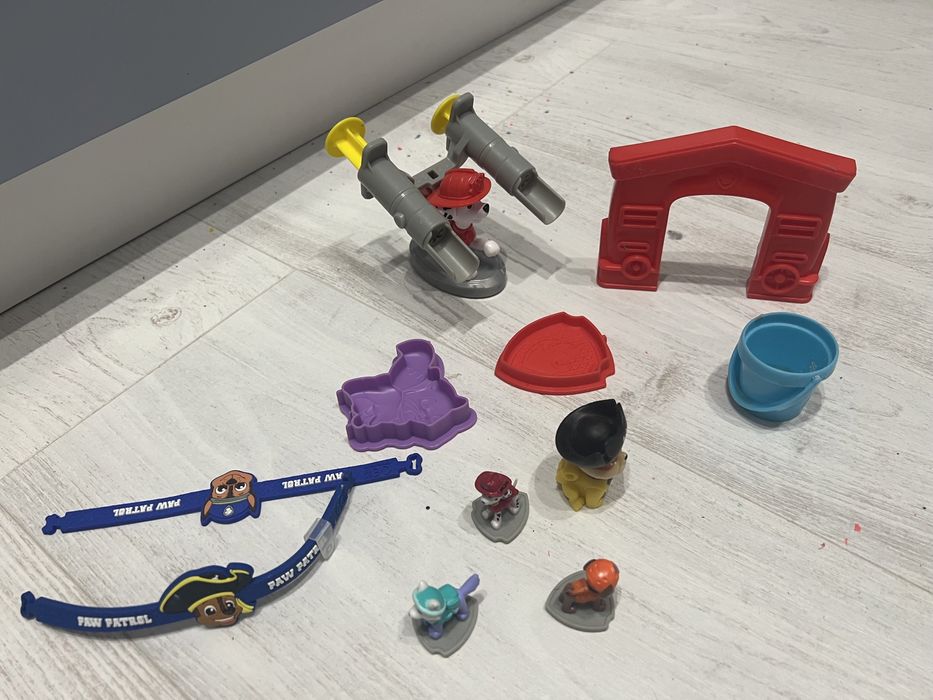 Play doh psi patrol ciastolina dodatki zabawki paw patrol marshall