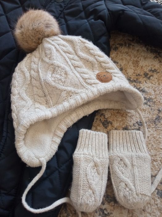 kombinezon czapka rękawiczki