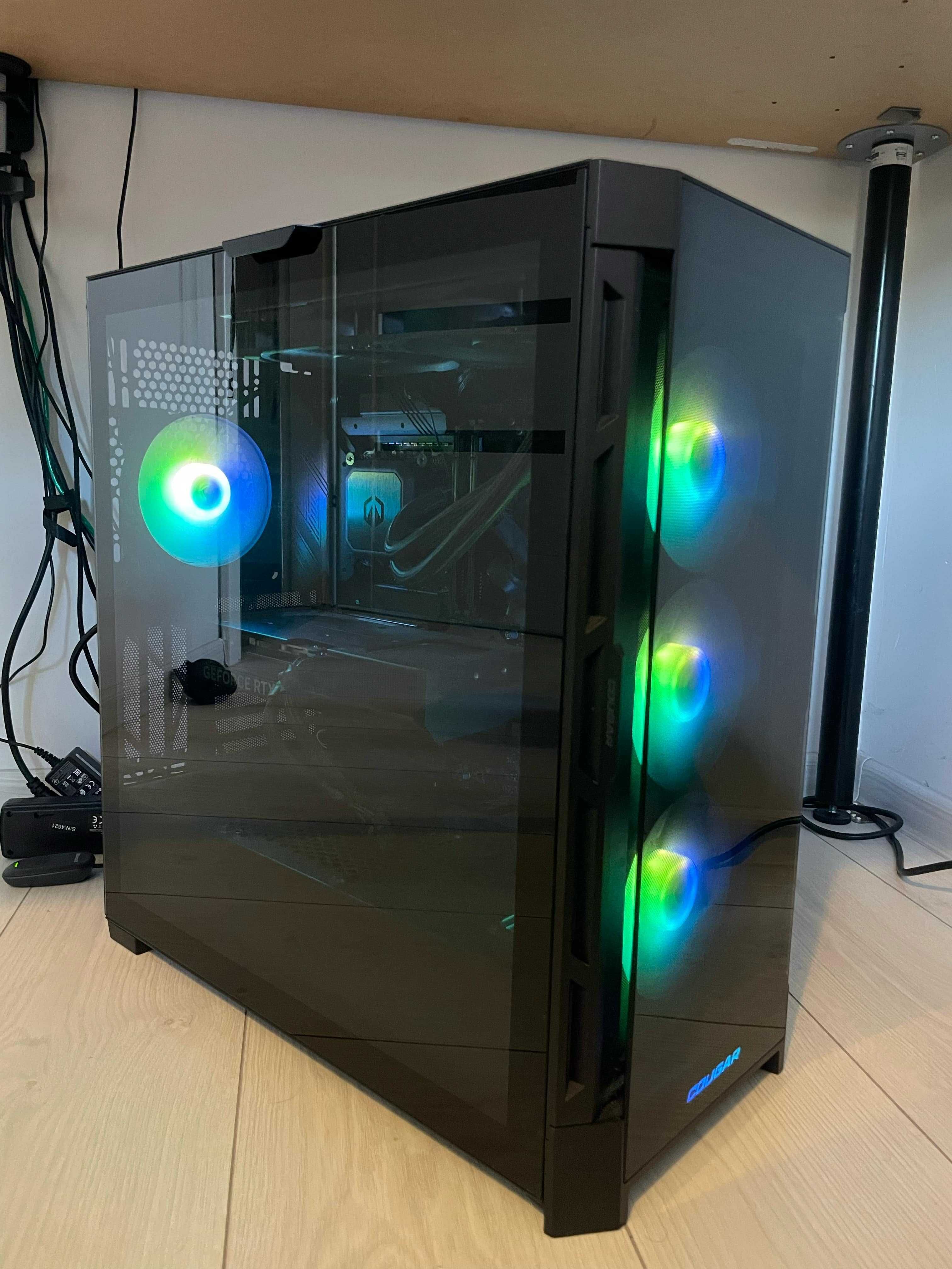 Stanowisko komputerowe, gamingowe, RTX 4070, i5 13600KF, DDR5 32GB