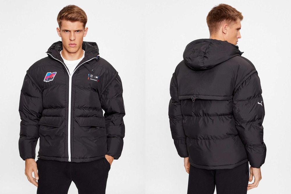 США! Зимові чоловічі куртки Puma BMW MMS Race 621069-01 Оригінал! L,XL