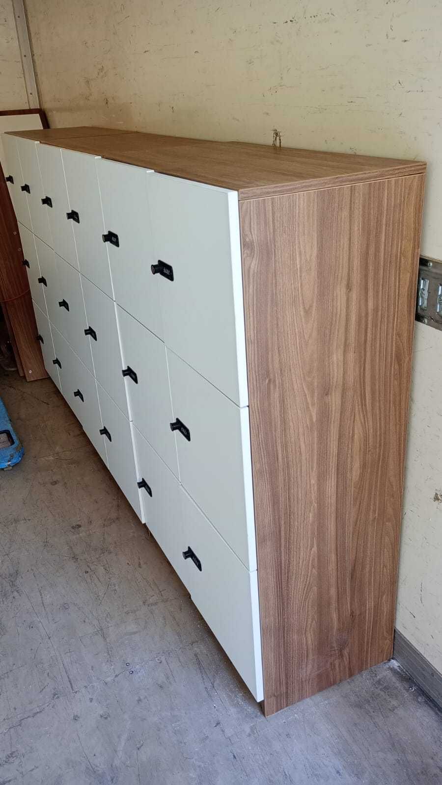 Locker 6 skrytek szafka na dokumenty lockery do biur domu szkoły