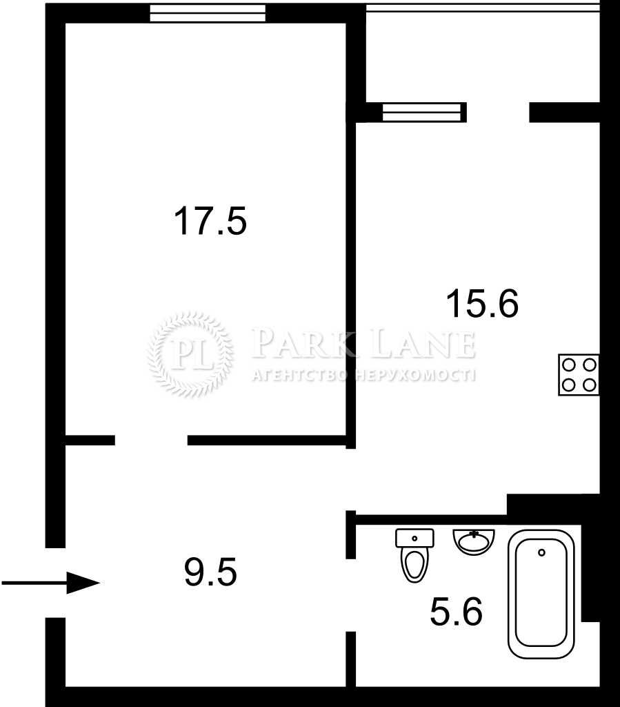 Продам 1к квартиру вул. Нижньоключова 14 Солом'янський р-н Campus