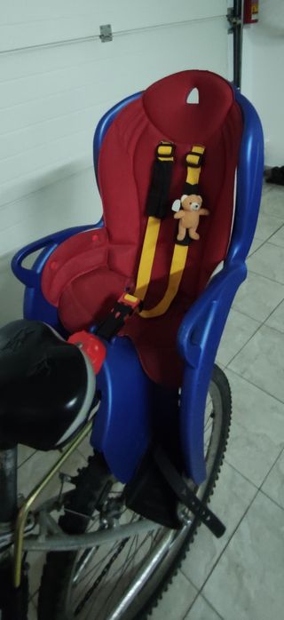 Cadeira de criança para bicleta, marca HAMAX.