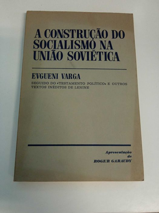 A Construção do Socialismo na União Soviética, de Evgueni Varga