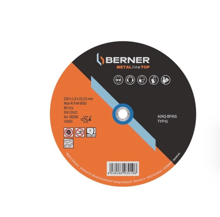 Discos de corte berner