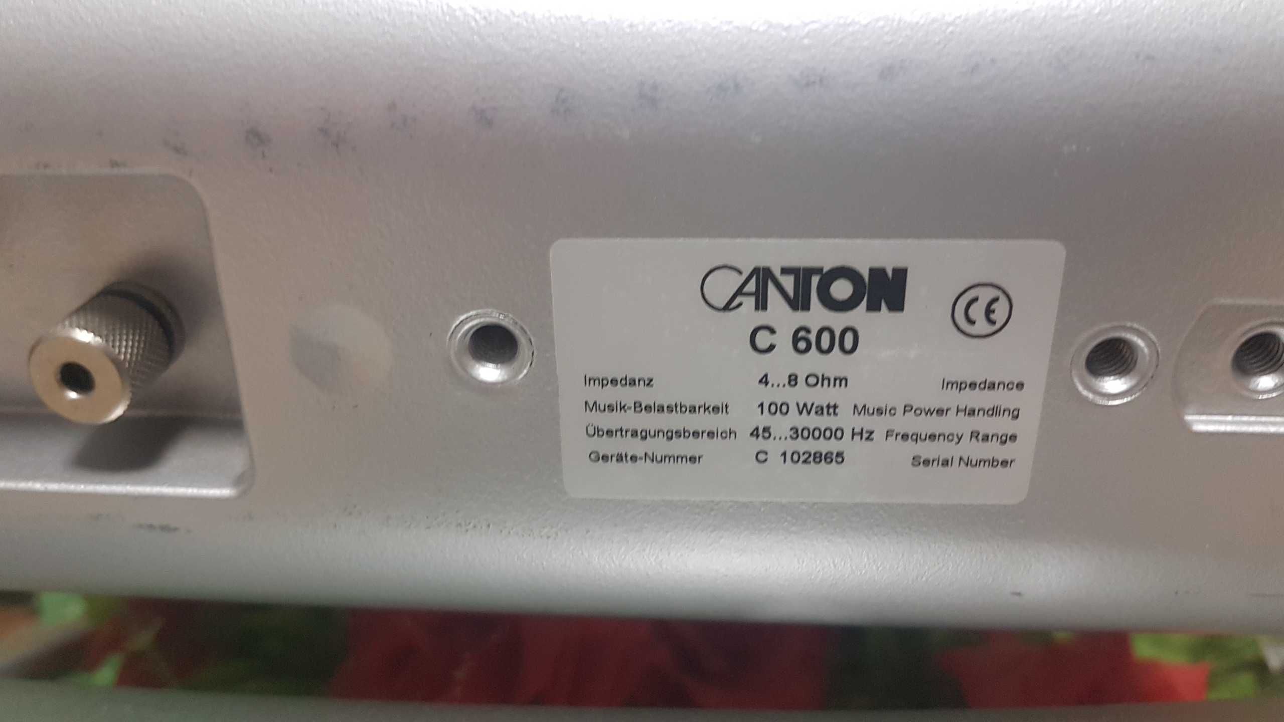 Центральный канал Canton C 600 made in Germany
