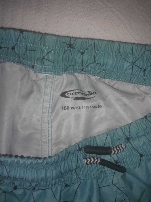 Szorty plażowe chłopięce Coccodrillo r.158 cm.