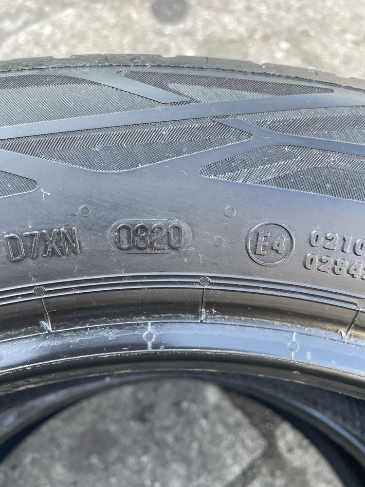 Opony Continental 205/55R17 EcoContact 6 - 2sz uzywane letnie DOT0820