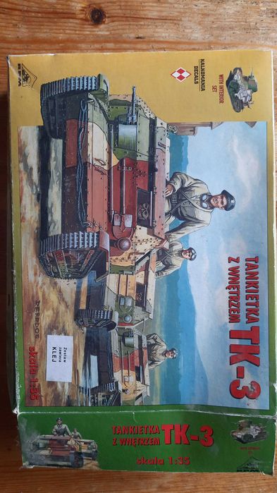 RPM Tankietka TK-3 z wnętrzem