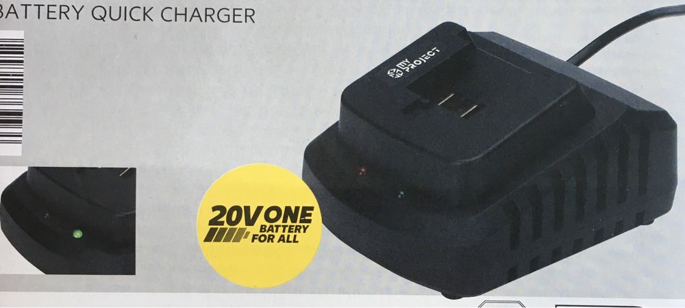 Akumulator, bateria Li-jon 20V/2Ah+ ładowarka My Project ,dostępny 4Ah