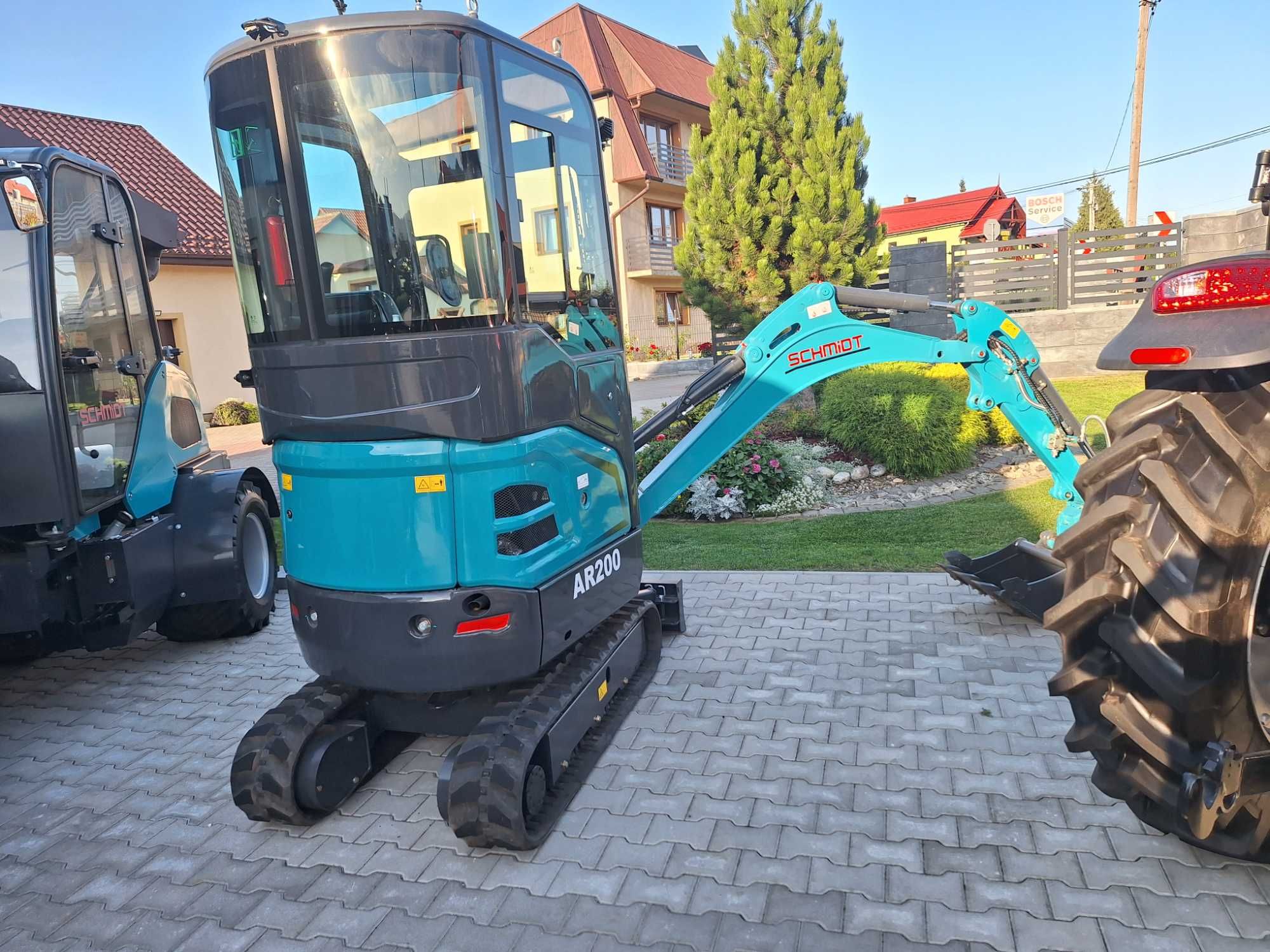 Minikoparka SCHMIDT AR200 silnik KUBOTA nowa 2025 koparka 2 tony