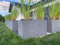Donica betonowa 100x30x55 IRIS beton architektoniczny donice betonowe