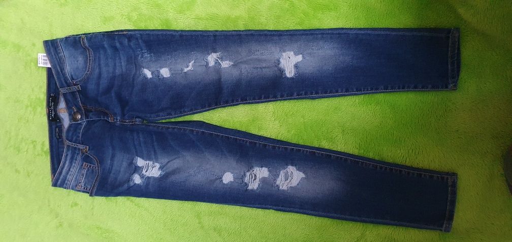 Spodnie jeansowe przecierane NOWE rurki r. 27 Whitney Jeans