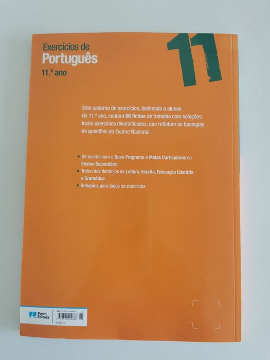 Livro Exercícios de Português 11º ano