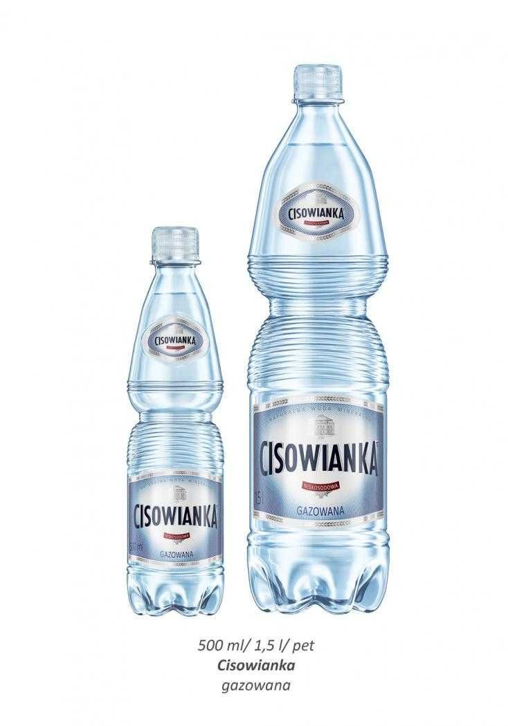 Woda mineralna Cisowianka gazowana 1,5L
