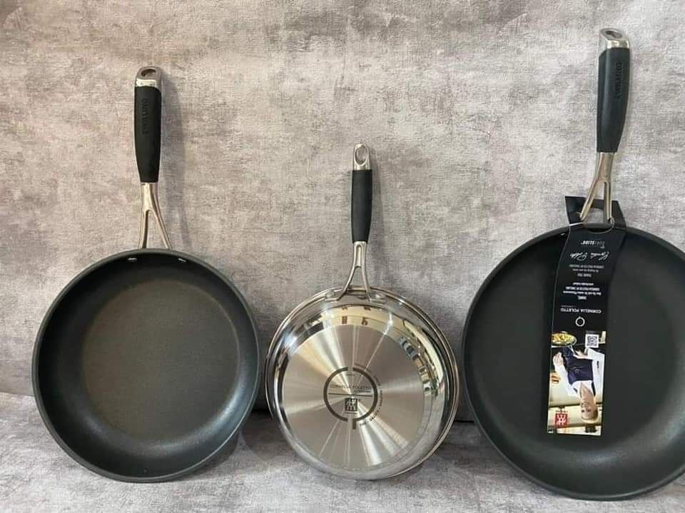 Сковороди Zwilling poletto 20cm,24 і 28 cm алмазне покр., WMF devil