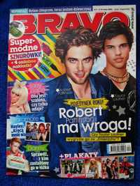 Bravo Nr 6/2009 front Pattison,Lautner,Britney Spears (plakat),plakaty