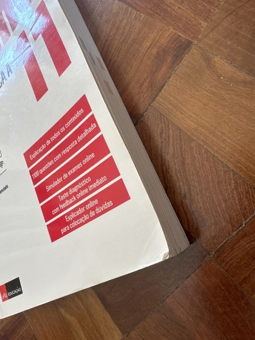 livro de preparação para exame FQ fisico quimica
