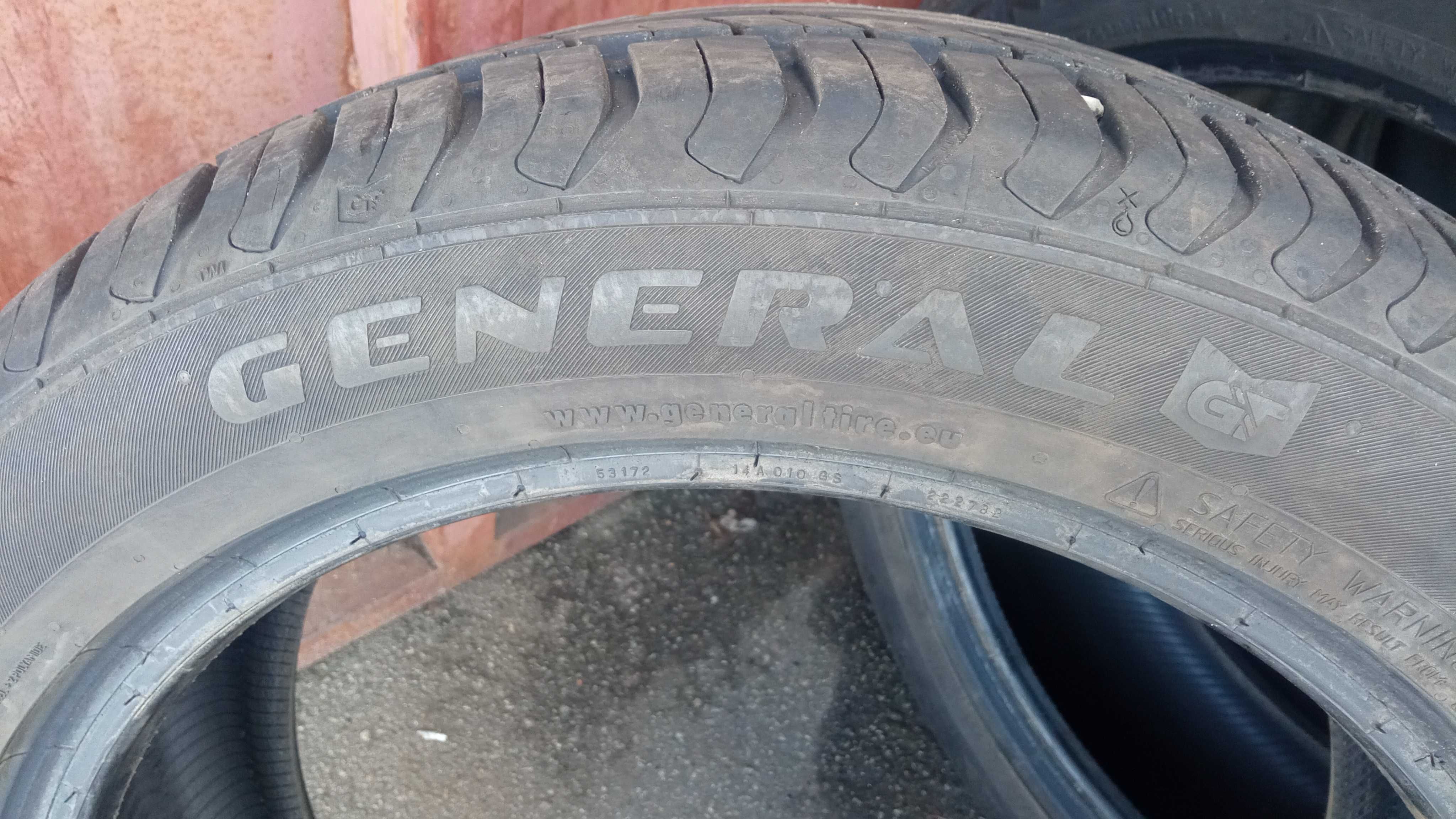 215/50 R17 GENERAL ALTIMAX SPORT б/у 6-7мм. 91Y - 2018 рік