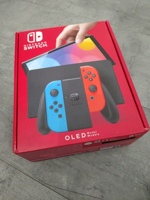 Nintendo Switch OLED – jak nowy, gwarancja, pełen zestaw!