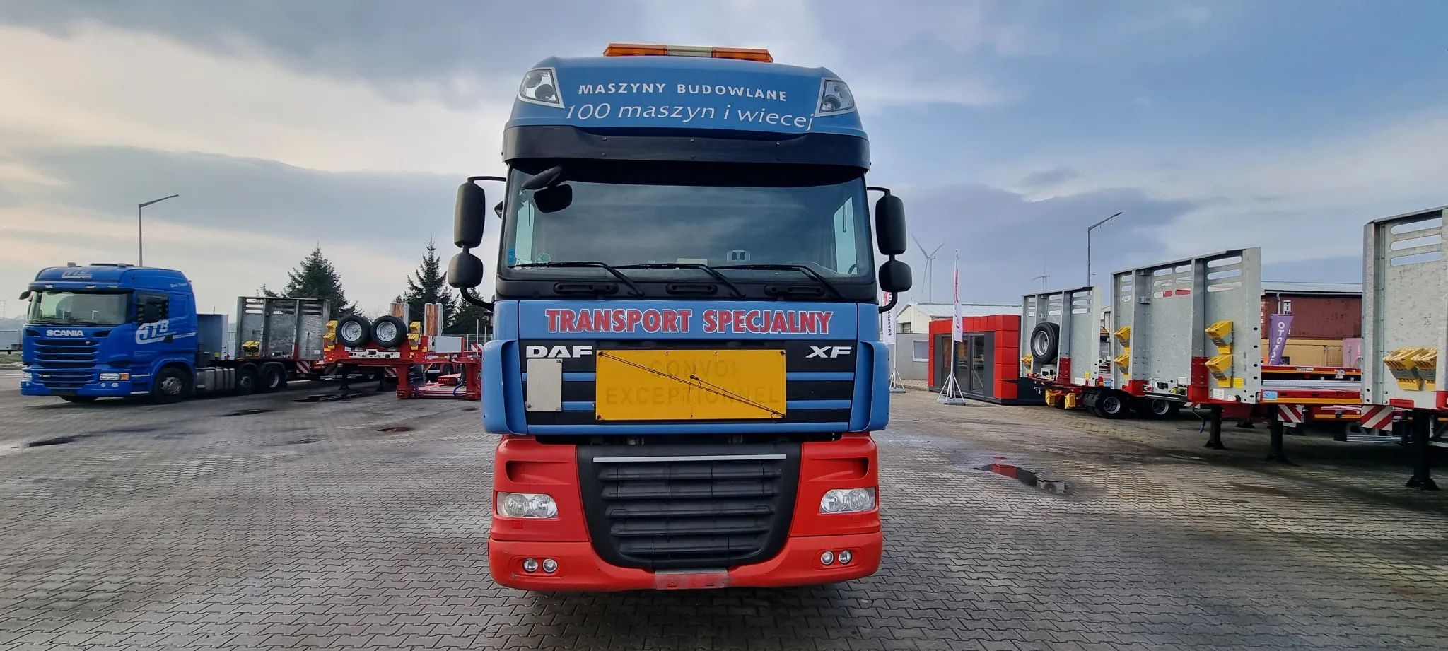 DAF 105.460 low deck  Regulowana wysokość siodła!!