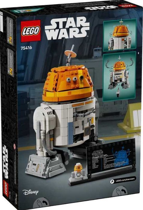 Klocki LEGO Star Wars 75416 Droid astromechaniczny Chopper (C1-10P)™