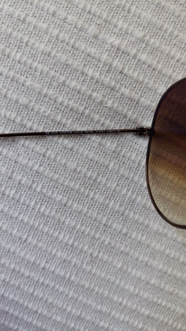 Óculos de sol Ray Ban Aviator castanhos