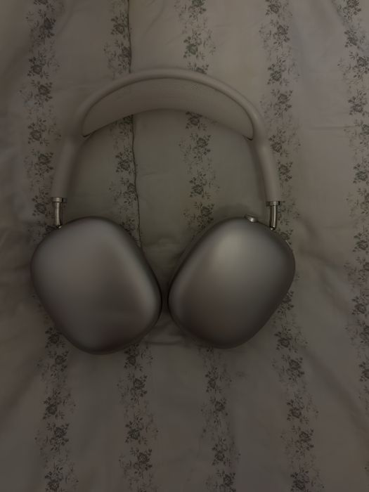 Sluchawki pods nauszne srebrne/szare