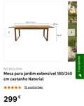 Mesa de jardin nova preçio 160€