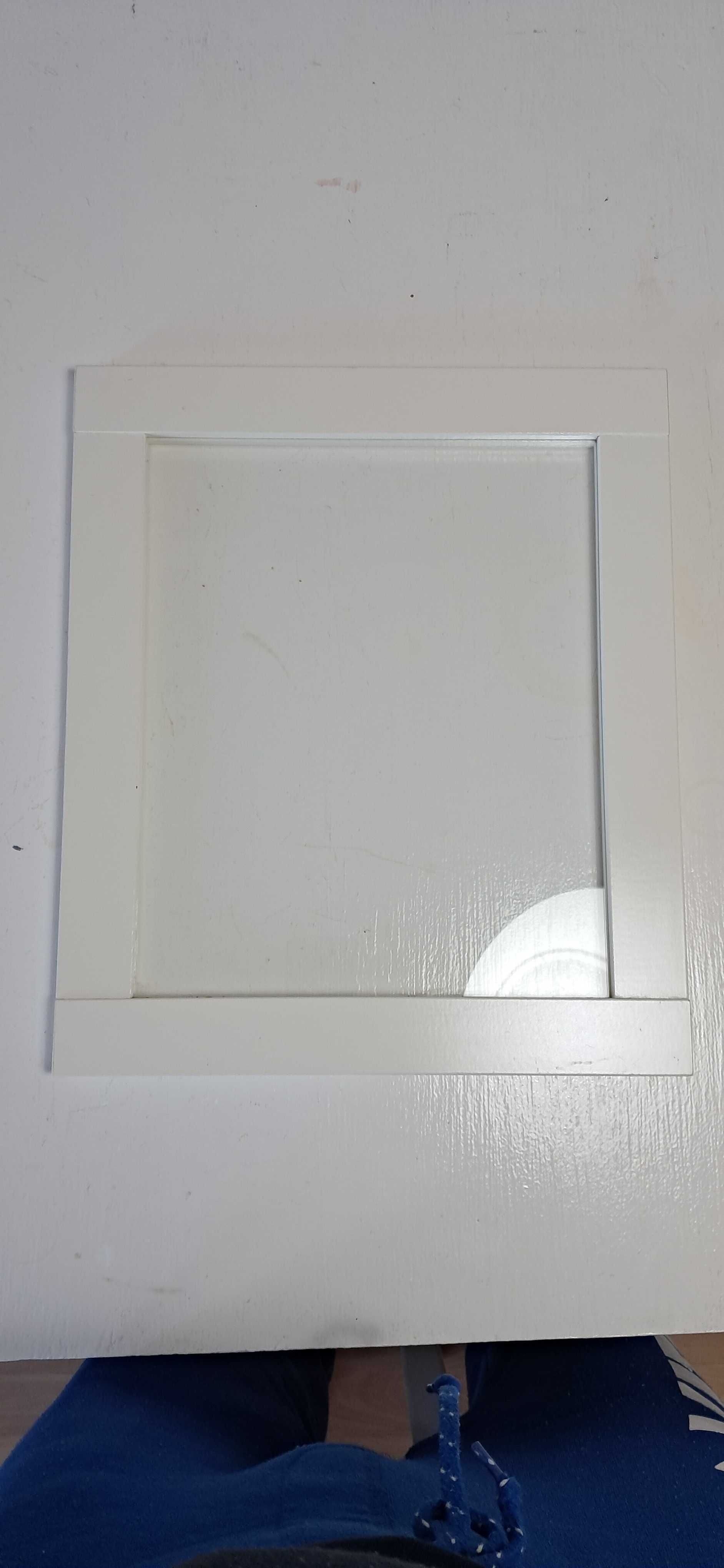 Ikea Billy Olsbo 20564 Front 1414 Drzwi szklane Szyba Biały Drzwiczki