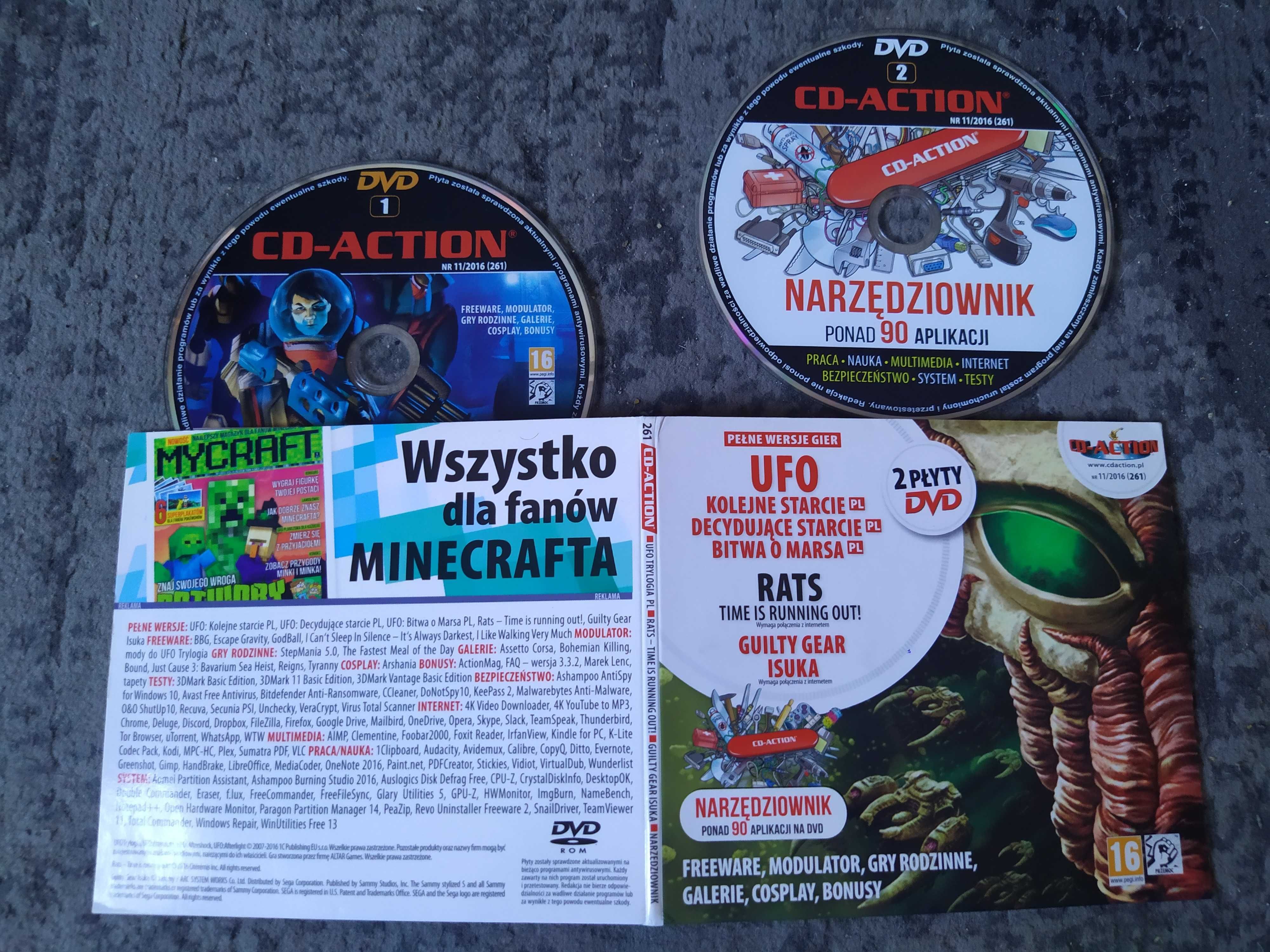 UFO Kolejne Decydujące Starcie Bitwa o Marsa CD-Action 261 PC DVD PL