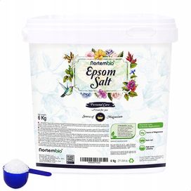 nortembio epsom salt 6 kg sól do kąpieli