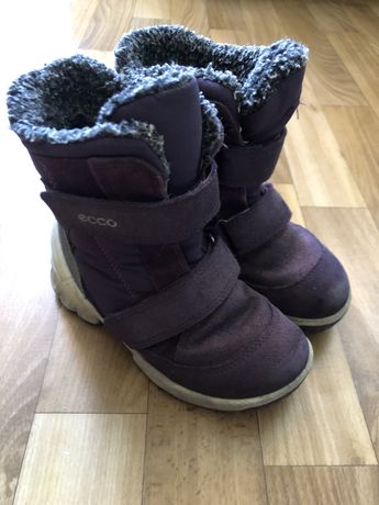 Зимові черевики Ecco 27 розмір 17 см