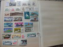 zestaw 28szt. znaczki 1956 /1991r. Polska STATKI, ŻAGLOWCE okręty klej