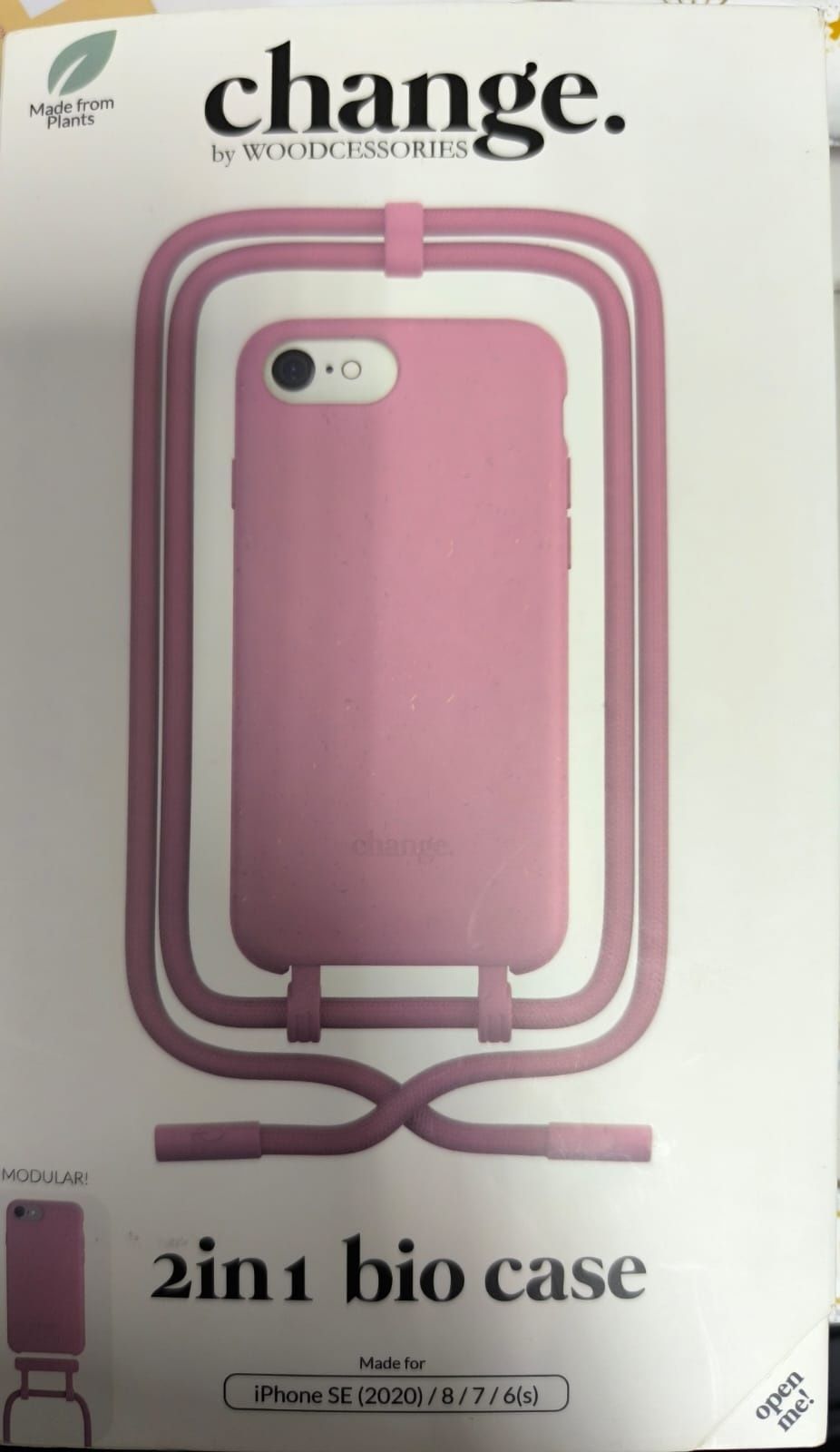 Etui do iPhone`a, przyjazne dla środowiska etui 2 w 1 z paskiem