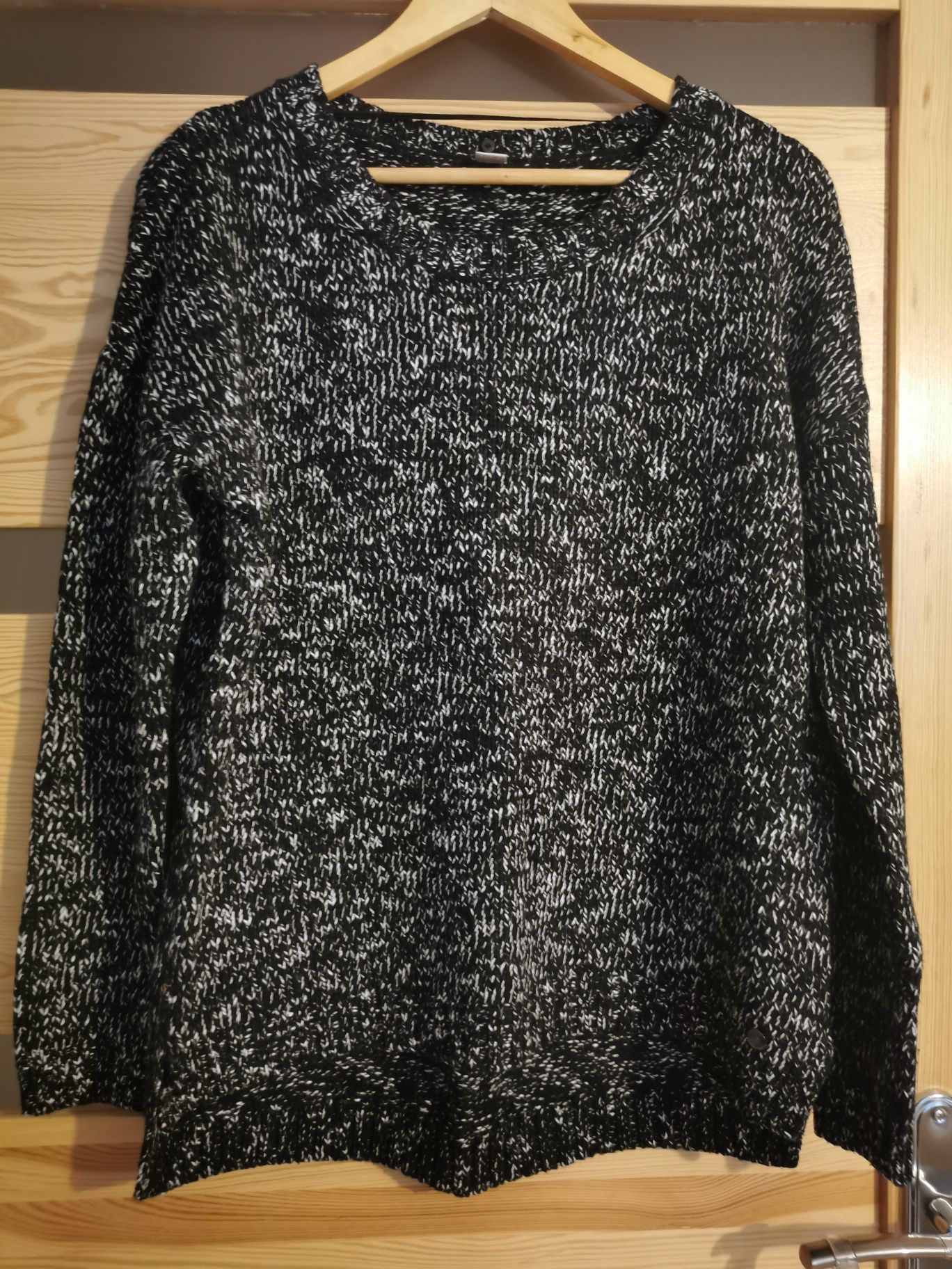 S. Oliver 42 XL sweter melanżowy ciepły