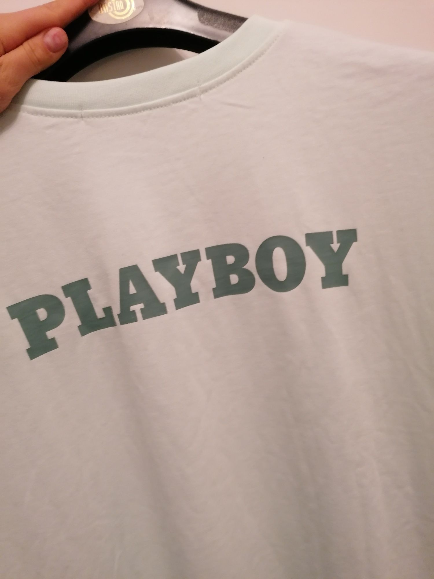 Nowy t-shirt oversize playboy missquided