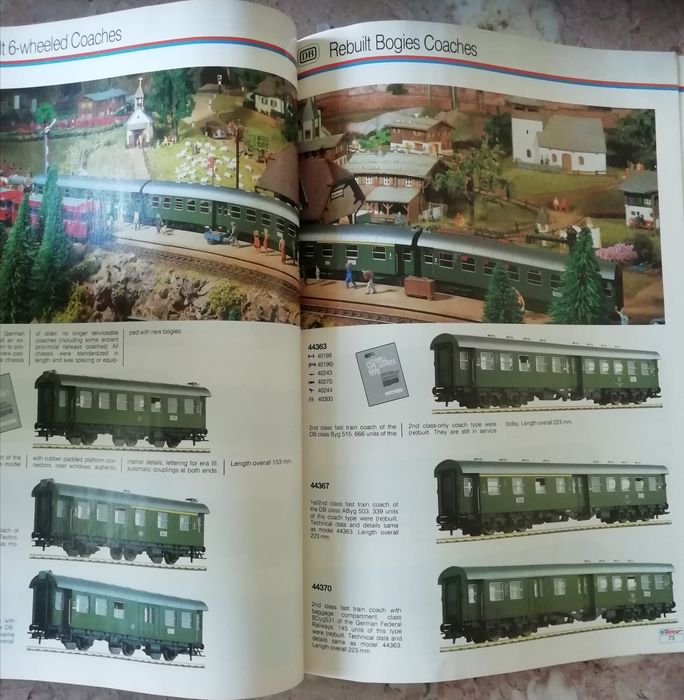 Catálogo da ROCO 1988/89
