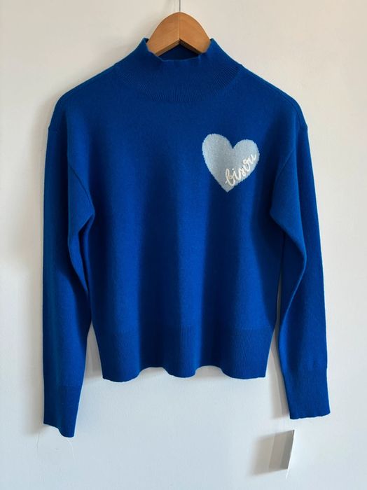 Sweter półgolf 100% kaszmir Charter Club rozmiar XS