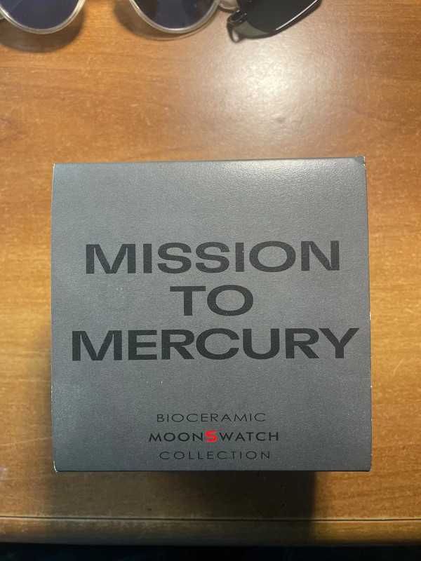 SO33A100 Mercury x Omega Swatch Czarna Energia
