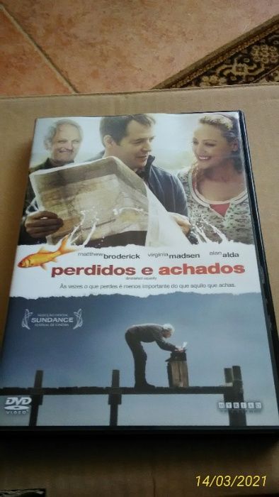 Dvd PERDIDOS E ACHADOS Filme Matthew Broderick Virginia Madsen Alda