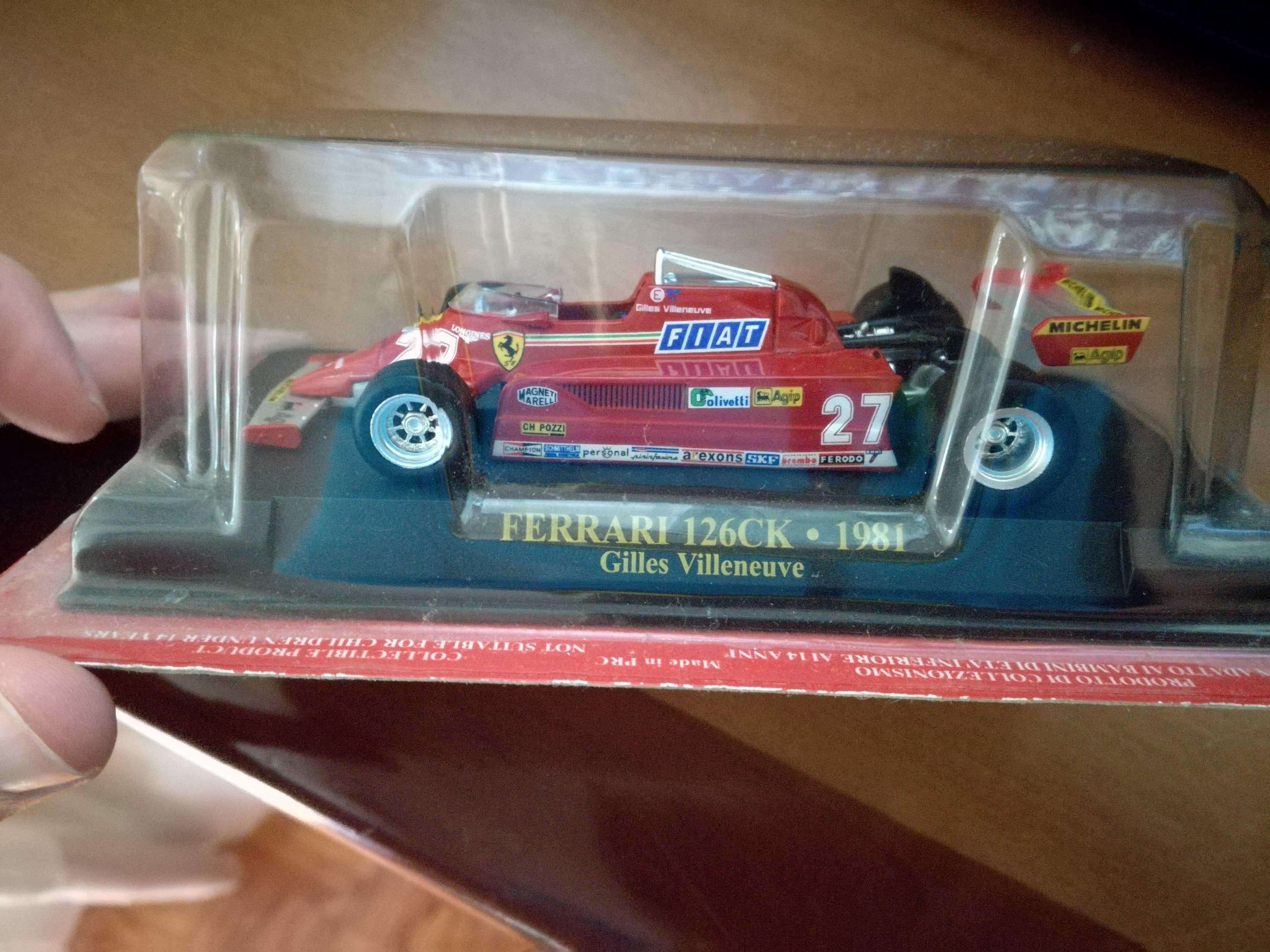 Miniatura Ferrari 126ck F1 1981