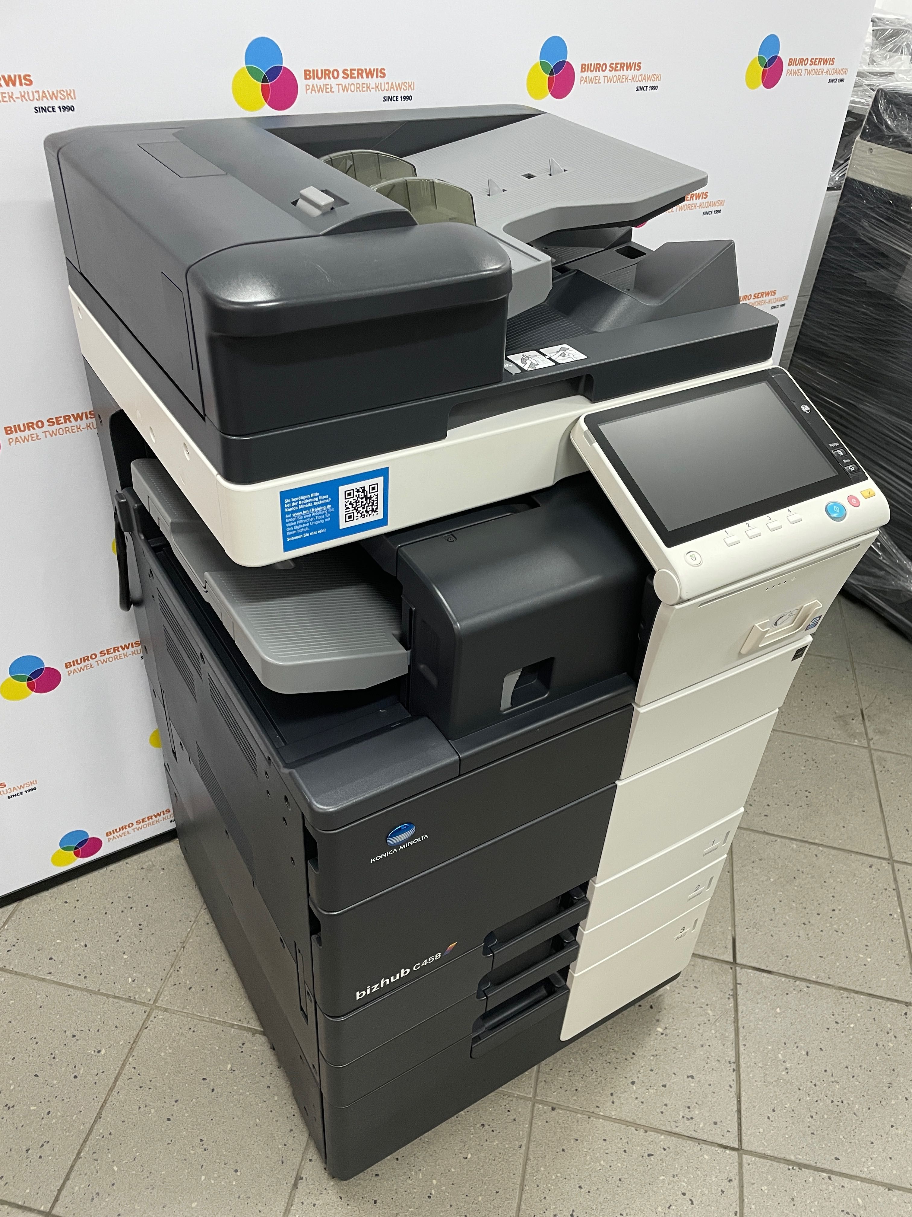 Kserokopiarka Konica Minolta bizhub C458/ C558/ C658 A3 kolor