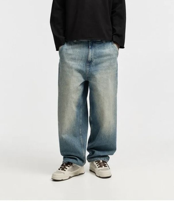 Широкі Джинси Pull&Bear Skater Fit Оригінал Широкие Джинсы Мужские