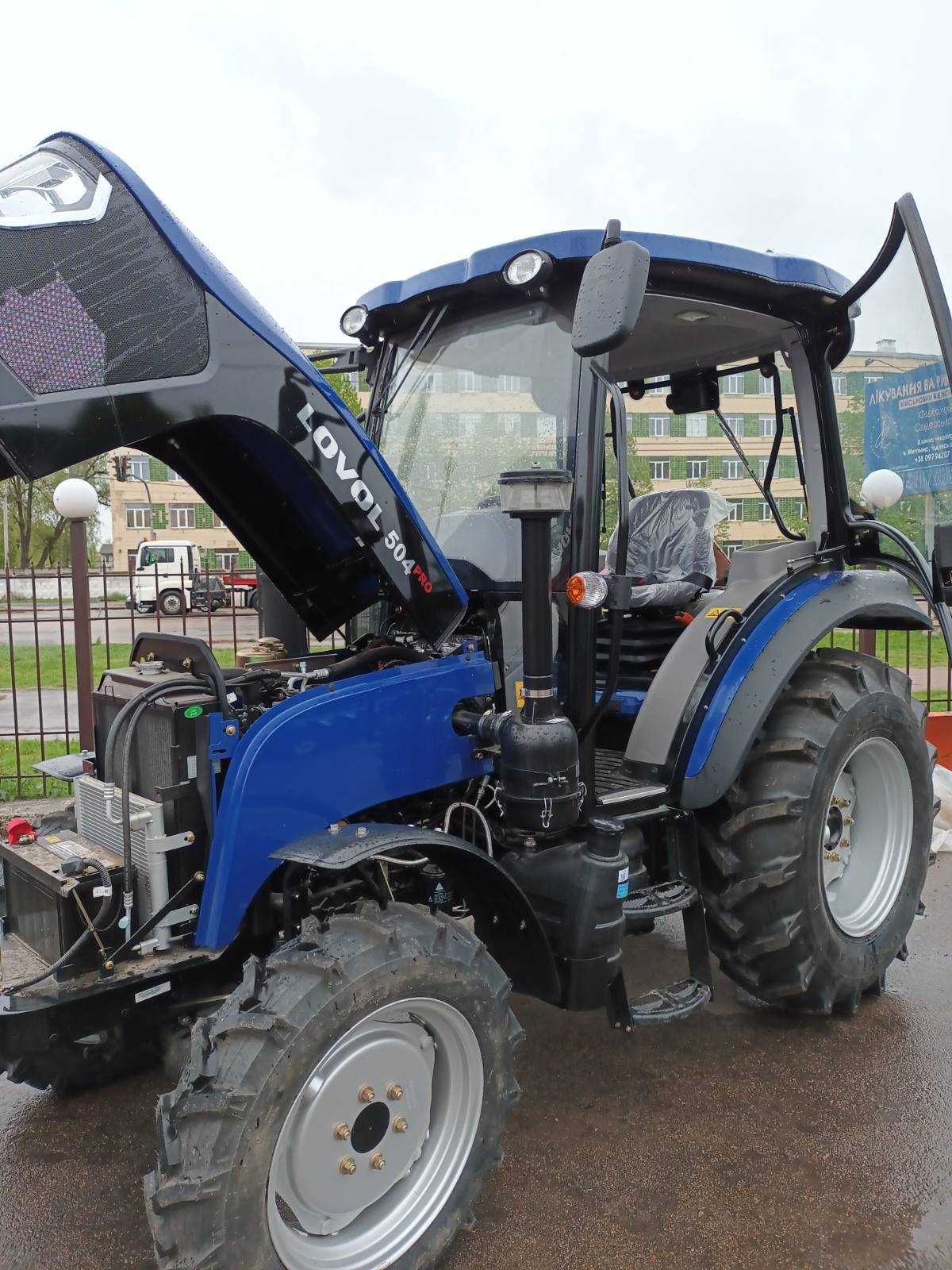 LOVOL TВ-504 PRO з кабіною + КОНДИЦІОНЕР різної комплектації