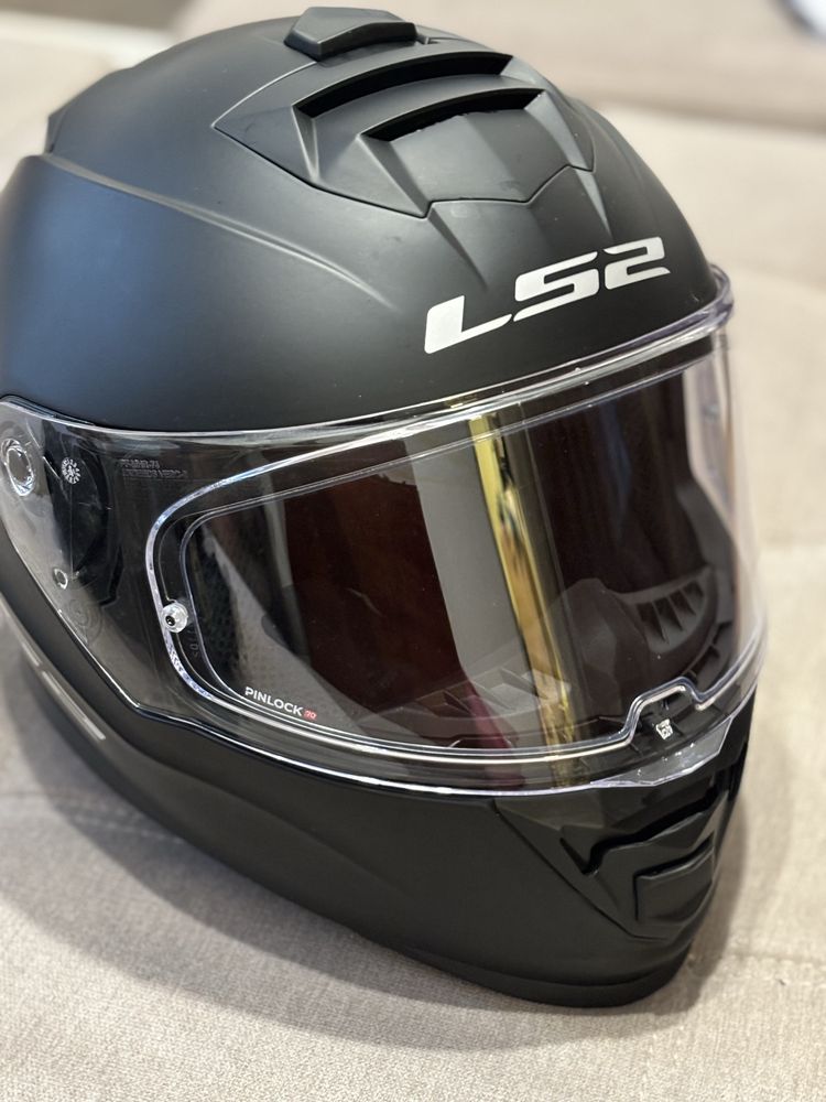 Мотошолом LS2 Strobe 2 Matt Black M