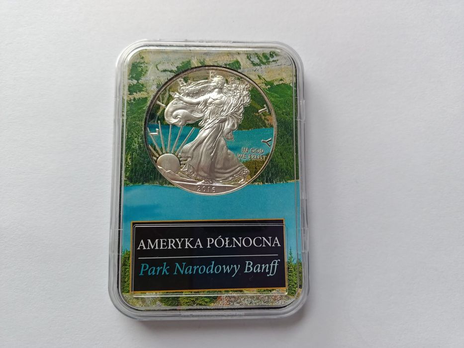 1 Dolar USA 2016 , Srebro stan 1