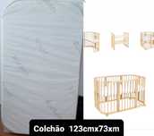 Colchão para o berço evolutivo 122cmx77cm