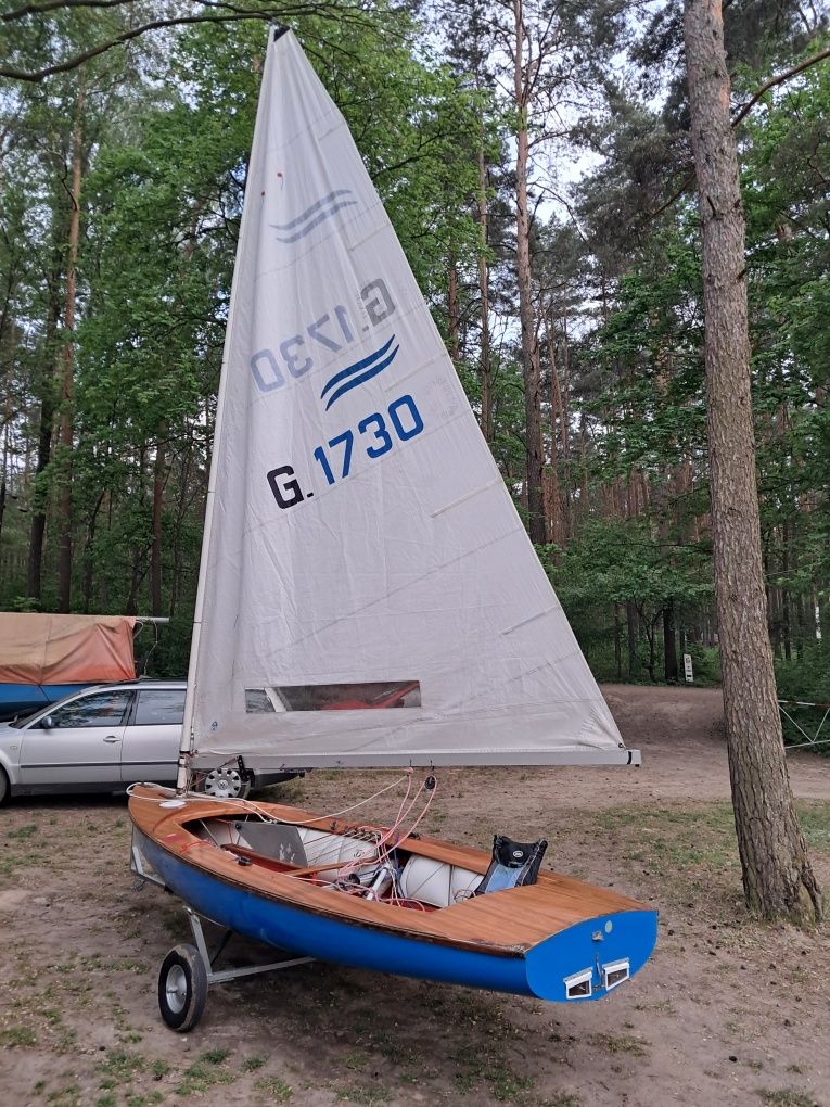 Jacht żaglowy typu Finn